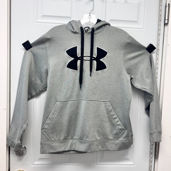 Med Under Armour Pull Over Hoodie Y2K Skater Retro Outdoor AAA3585 - Picture 1 of 6
